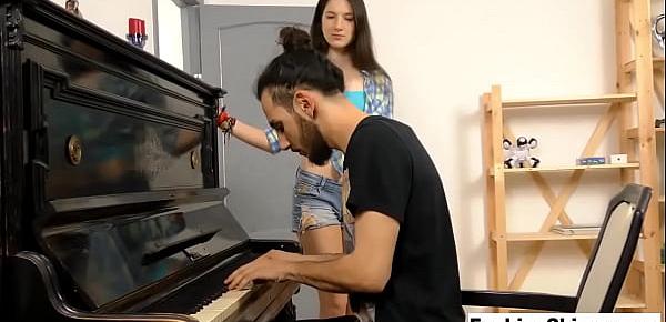  Skinny Babe Learns how to Play